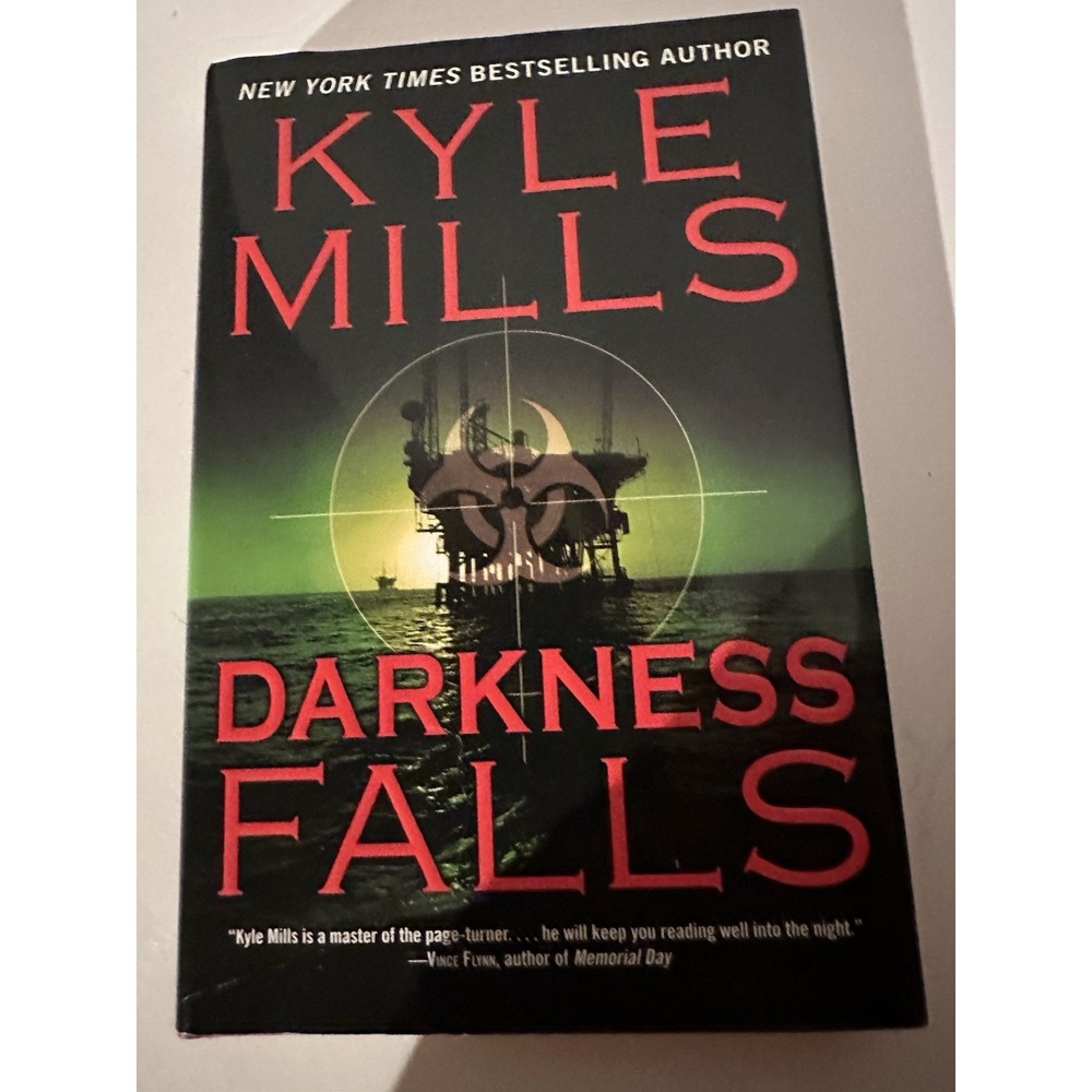 Kyle Mills Darkness Falls Hardcover Dust Jacket First Edition 2007 Ex Condition